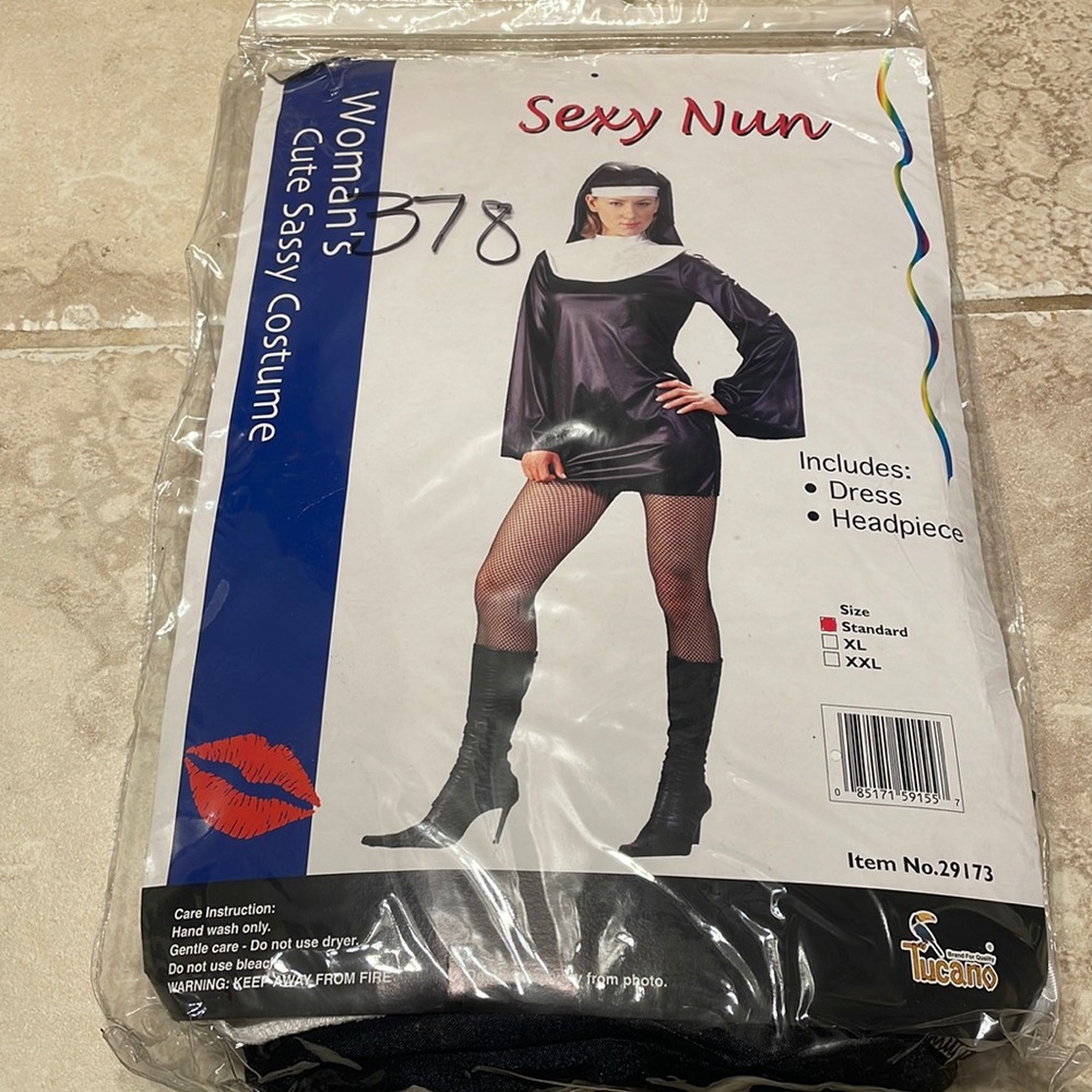 Sexy Nun Costume (HALLOWEEN!)